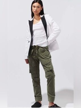 Greg Lauren mid rise army cargo pants